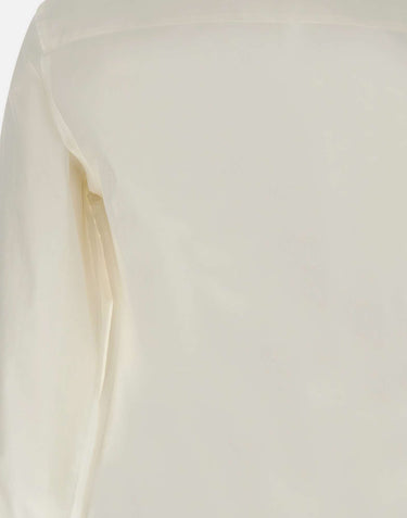 MM6 MAISON MARGIELA Camicia con impunture a vista WHITE Uomo 