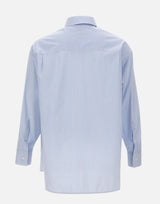 MM6 MAISON MARGIELA Camicia over in cotone Light Blue Uomo 
