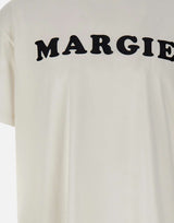 MM6 MAISON MARGIELA T-shirt in jersey vintage WHITE Uomo 