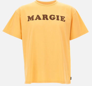 MM6 MAISON MARGIELA T-shirt in jersey vintage ORANGE Uomo 
