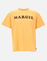 MM6 MAISON MARGIELA T-shirt in jersey vintage ORANGE Uomo 