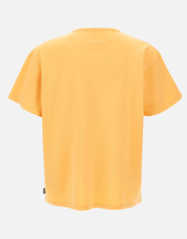 MM6 MAISON MARGIELA T-shirt in jersey vintage ORANGE Uomo 