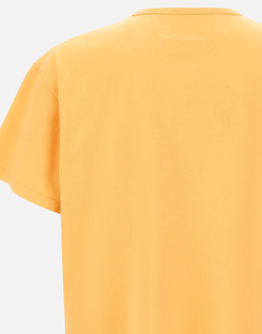 MM6 MAISON MARGIELA T-shirt in jersey vintage ORANGE Uomo 