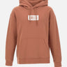 MM6 MAISON MARGIELA Felpa con cappuccio in jersey ORANGE Uomo 