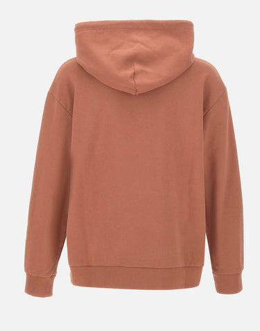 MM6 MAISON MARGIELA Felpa con cappuccio in jersey ORANGE Uomo 