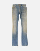 MM6 MAISON MARGIELA Jeans effetto ingiallito Light Blue Uomo 
