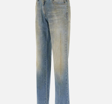 MM6 MAISON MARGIELA Jeans effetto ingiallito Light Blue Uomo 