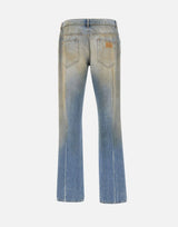 MM6 MAISON MARGIELA Jeans effetto ingiallito Light Blue Uomo 