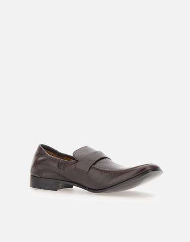 MM6 MAISON MARGIELA Mocassini in pelle BROWN Uomo 