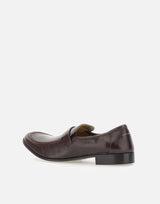 MM6 MAISON MARGIELA Mocassini in pelle BROWN Uomo 
