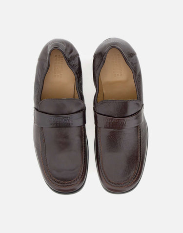 MM6 MAISON MARGIELA Mocassini in pelle BROWN Uomo 