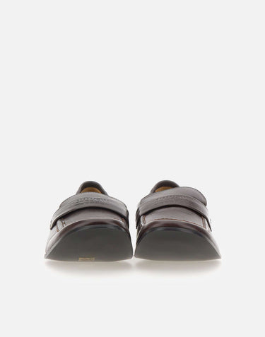 MM6 MAISON MARGIELA Mocassini in pelle BROWN Uomo 