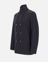 Giacca doppiopetto in twill S10MUC972 18589 MONTECORE 