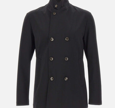 Giacca doppiopetto in twill S10MUC972 18599 MONTECORE 