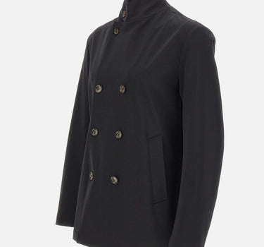 Giacca doppiopetto in twill S10MUC972 18599 MONTECORE 