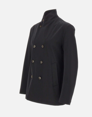 Giacca doppiopetto in twill S10MUC972 18599 MONTECORE 
