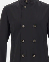 Giacca doppiopetto in twill S10MUC972 18599 MONTECORE 