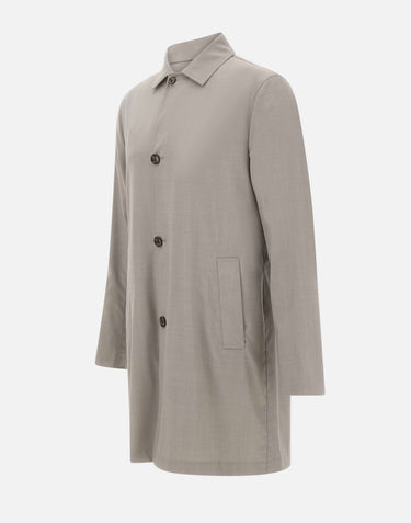 Giacca reversibile in lana S10MUC974R 10624 MONTECORE 
