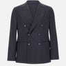 Blazer doppiopetto in lana vergine S10MUG877 30589 MONTECORE 