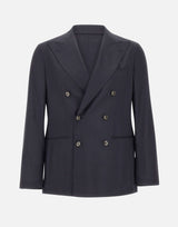 Blazer doppiopetto in lana vergine S10MUG877 30589 MONTECORE 