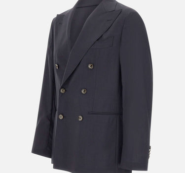 Blazer doppiopetto in lana vergine S10MUG877 30589 MONTECORE 