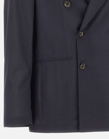 Blazer doppiopetto in lana vergine S10MUG877 30589 MONTECORE 