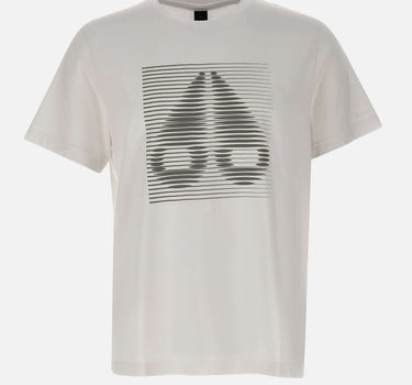 MOOSE KNUCKLES T-shirt "Raydaze" WHITE Uomo 