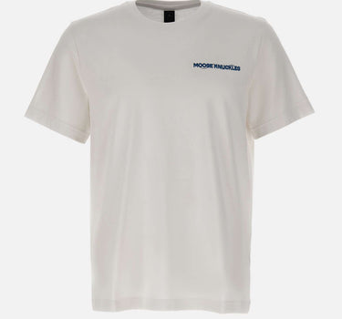 MOOSE KNUCKLES T-shirt "Mindfold" WHITE Uomo 