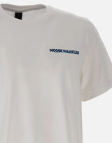 MOOSE KNUCKLES T-shirt "Mindfold" WHITE Uomo 