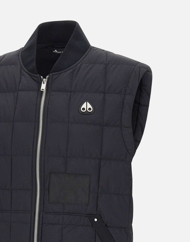 MOOSE KNUCKLES Smanicato "Liner" BLACK Uomo 