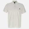 MOOSE KNUCKLES Polo "Everett" in cotone WHITE Uomo 