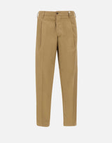 MYTHS Pantalone in misto cotone BROWN Uomo 