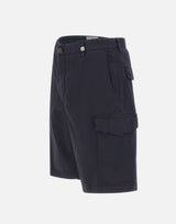 MYTHS Shorts in cotone BLUE Uomo 