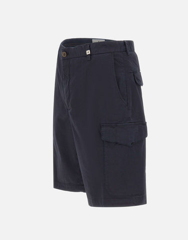 MYTHS Shorts in cotone BLUE Uomo 