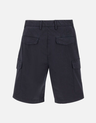 MYTHS Shorts in cotone BLUE Uomo 