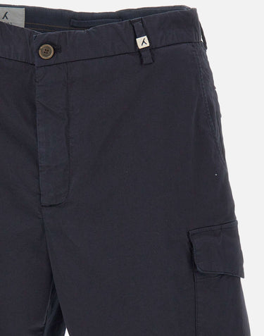 MYTHS Shorts in cotone BLUE Uomo 