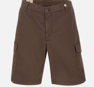 MYTHS Shorts in cotone BROWN Uomo 
