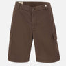 MYTHS Shorts in cotone BROWN Uomo 