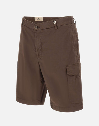 MYTHS Shorts in cotone BROWN Uomo 