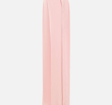 NISSA Pantaloni a gamba larga a vita alta Pink Donna 