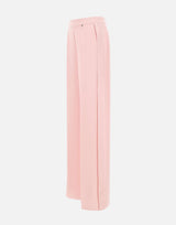 NISSA Pantaloni a gamba larga a vita alta Pink Donna 