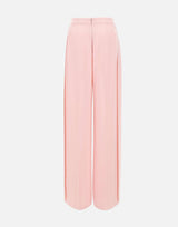 NISSA Pantaloni a gamba larga a vita alta Pink Donna 