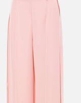 NISSA Pantaloni a gamba larga a vita alta Pink Donna 