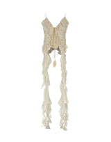 Top "Floral Embroidery" RTOP16663 CREAM NISSA 