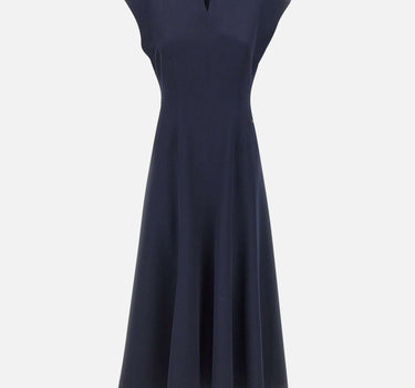NISSA Abito midi a trapezio BLUE Donna 