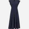 NISSA Abito midi a trapezio BLUE Donna 