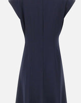 NISSA Abito midi a trapezio BLUE Donna 
