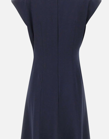 NISSA Abito midi a trapezio BLUE Donna 