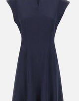 NISSA Abito midi a trapezio BLUE Donna 