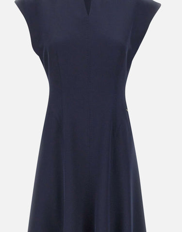 NISSA Abito midi a trapezio BLUE Donna 